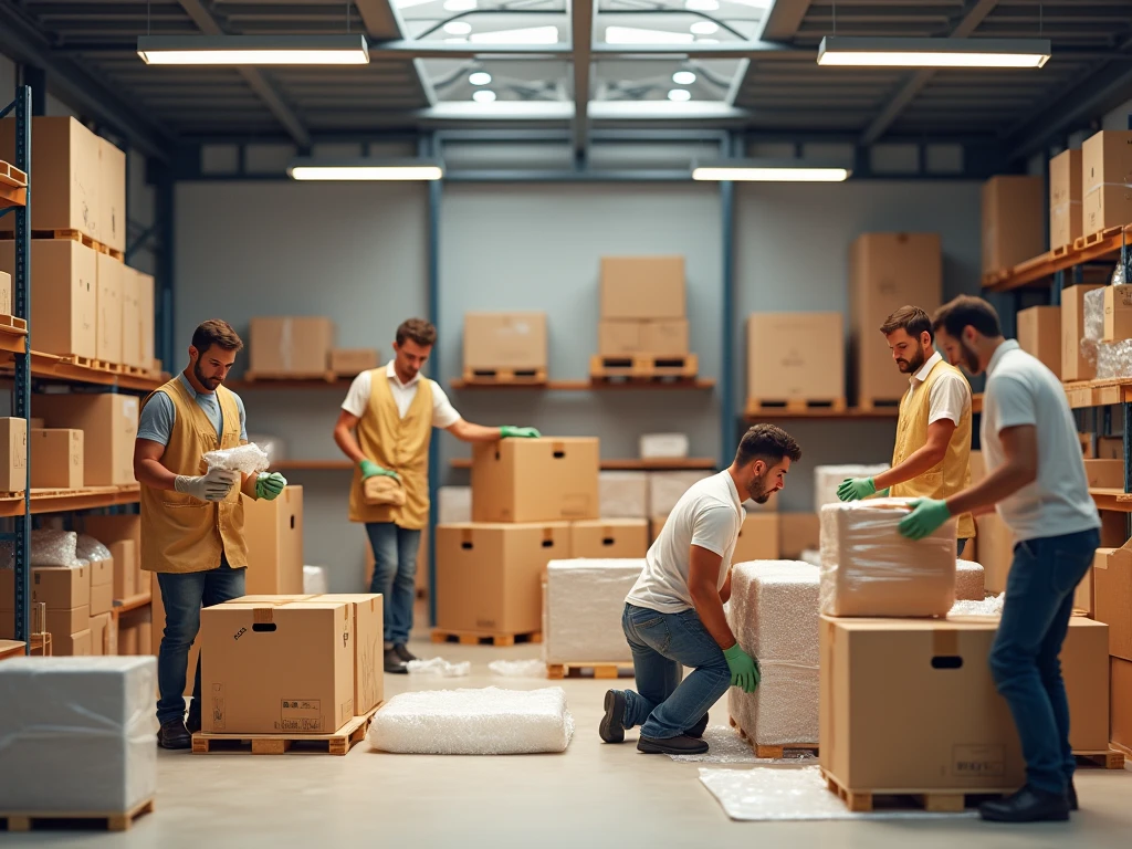Professional packing materials and techniques